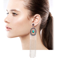 Load image into Gallery viewer, Very Long Earrings Approx 8&#39; Inch long Dangling Fashion Statement (#81)