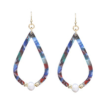 Load image into Gallery viewer, DANGLING EARRINGS CHANDELIER LONG EARRING BRILLIANT MULTI COLOR (#102)