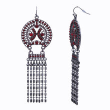 Load image into Gallery viewer, Long Dangling Earrings  Chandelier Approx 3.5&#39; Inch (#161)