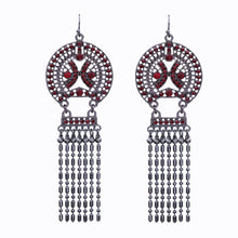 Load image into Gallery viewer, Long Dangling Earrings  Chandelier Approx 3.5&#39; Inch (#161)