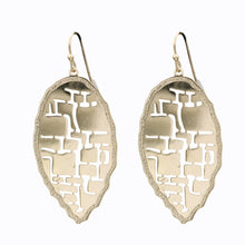 Load image into Gallery viewer, GOLD TONE EARRINGS FASHION ALLOY METAL (#165)