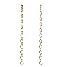 Load image into Gallery viewer, LONG CHAIN CHANDELIER EARRINGS 5&#39; INCH DANGLING CHAIN FASHION EARRINGS (#80)