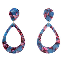 Load image into Gallery viewer, Multi Color Resin Fashion Dangling Earrings (#21)