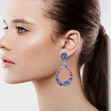 Load image into Gallery viewer, Multi Color Resin Fashion Dangling Earrings (#21)