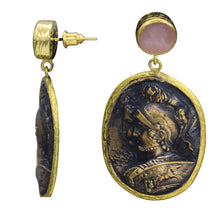 Load image into Gallery viewer, Antique Style Roman Design Dandling Earrings (#30)